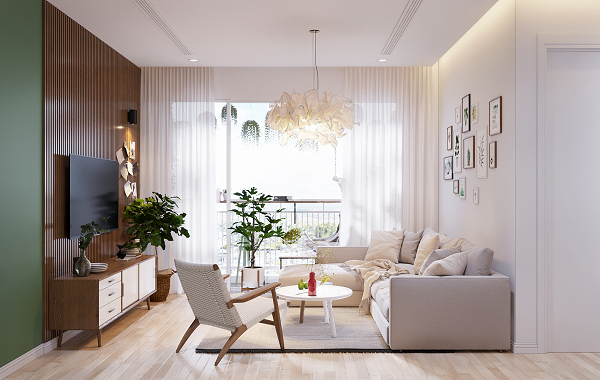 3 bedroom apartment modern furnishings for sale in S2.15 VinHomes Ocean Park
